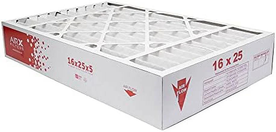 16X25x5  8   Furnace Air Filter Replacement For   , Dust 2-Pack, Made In The