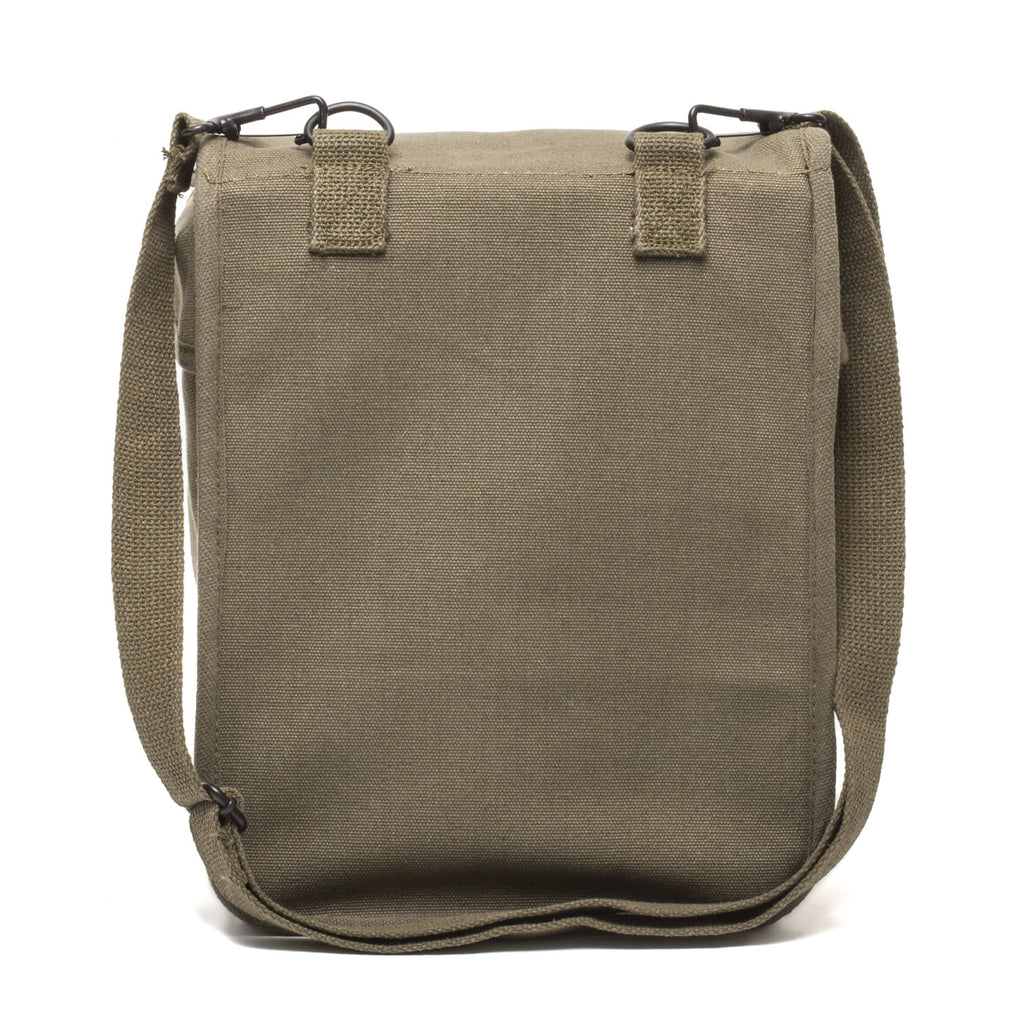 Paratrooper Wings  Zahal Canvas Crossbody Travel Map Bag Case in Olive & Red
