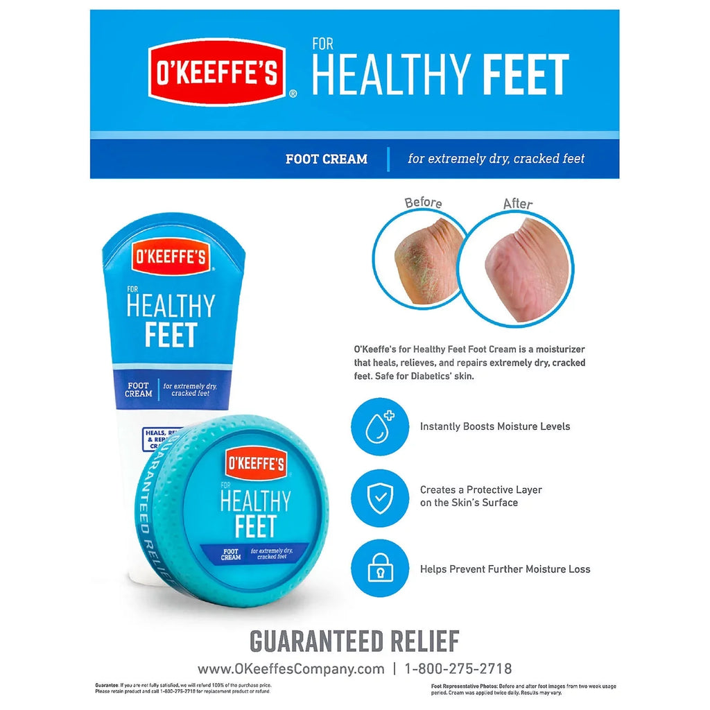 'Keeffe's Healthy Feet (2.7 oz., 3 pk.)
