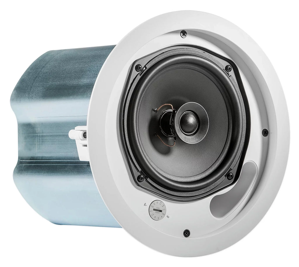 Restaurant/Bar/Cafe Package w/ 6-Zone Amplifier+(10) White Ceiling Speakers