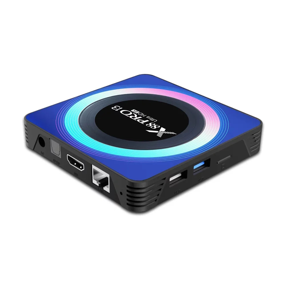Android 13.0  Box 4GB  32GB  Quad-Core WiFi6 Dual Band 2.4G/5.8G Ethernet 1000M .0 8K + Ultra  .0