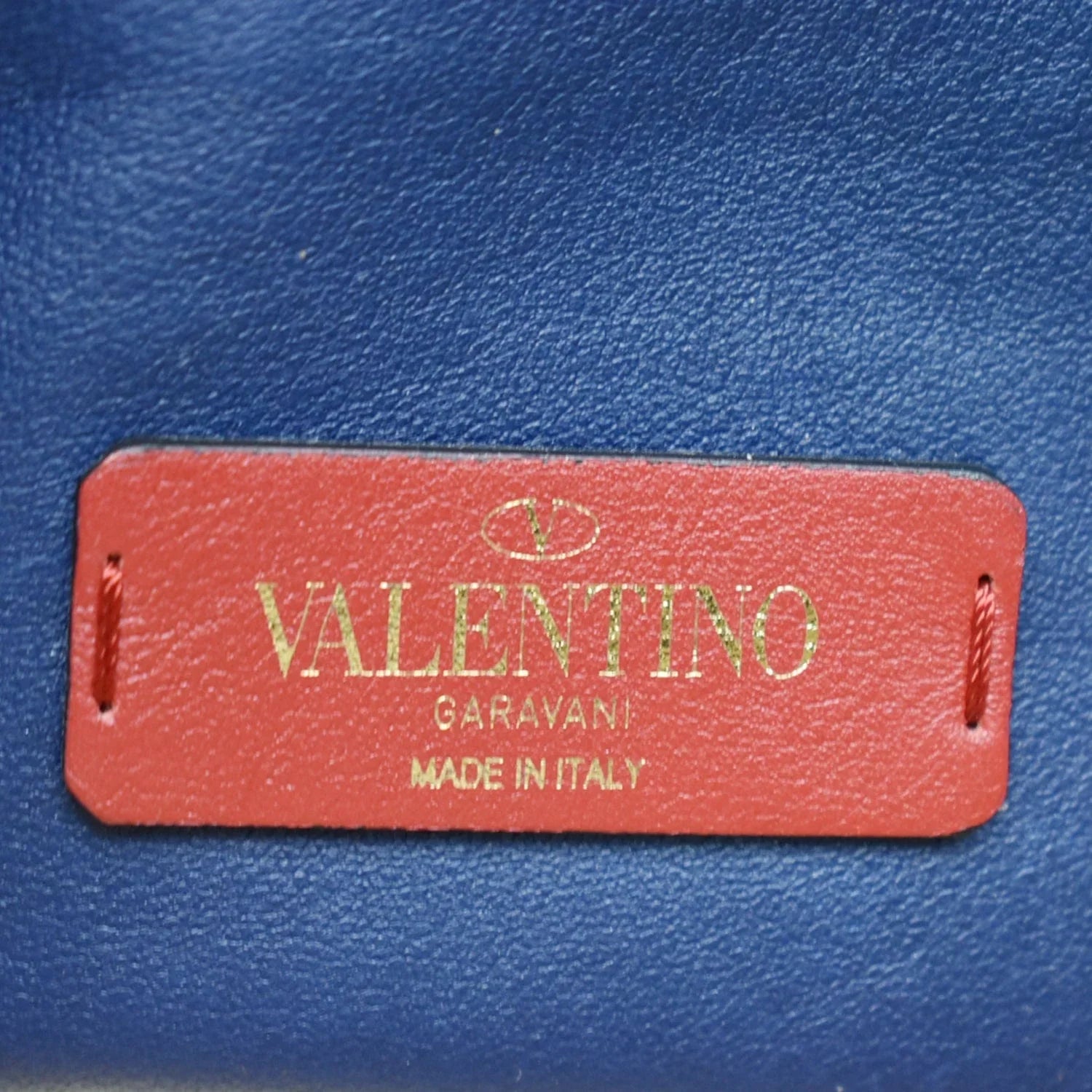Pre-owned  Ophidia Mini Leather Trimmed Suede Bucket Bag Blue 550620