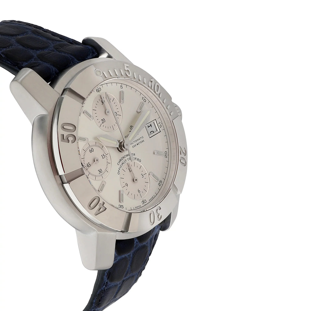 Baume & Mercier Capeland Chrono 65366 Men's Watch in  Stainless Steel Pre-Owned