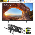 Sony  55 Inch  4K Ultra   Smart  (2021 Model) Bundle with Sony - Ultra Slim Wall-Mount Bracket and 1 Year Extended Protection Plan
