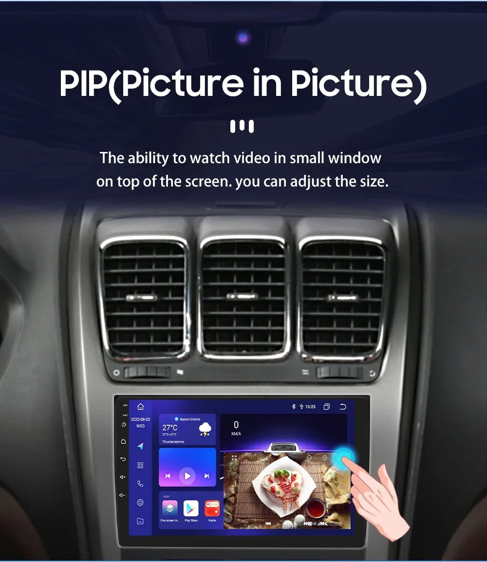 Hizpo 10.1 inch Car Radio Stereo For  Sierra Savana Chevrolet Silverado Buick Android 12  Navigation With Bluetooth 5.0   Radio  Carplay 4GB 32GB