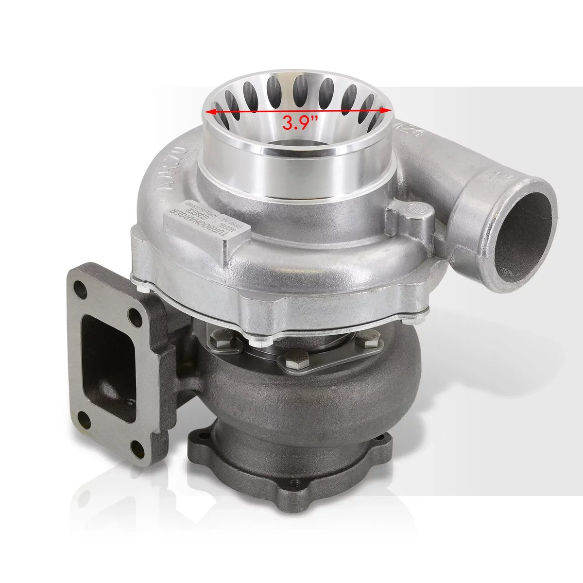 Distributors     Turbocharger Water & Oil Cooled 0.70  Compressor 0.82 / Turbine  4-Bolt Flange Turbo Charger Boost Anti-Surge Compatible/Replacement For Universal Car