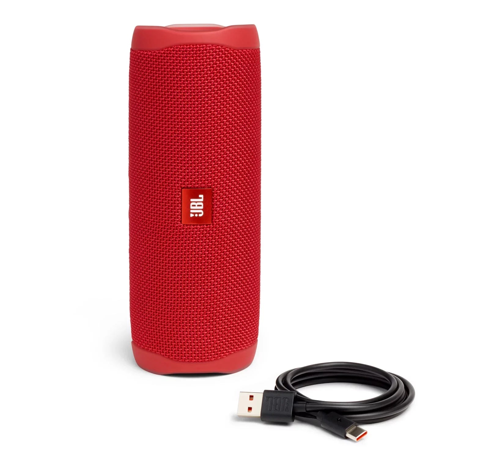 Restored  Flip 5 Red Portable Bluetooth Speaker (Refurbished)