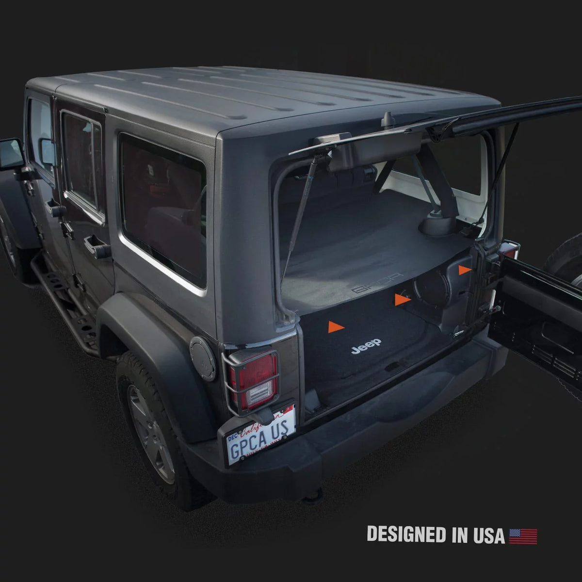 Jeep Wrangler  4DR Cargo Cover