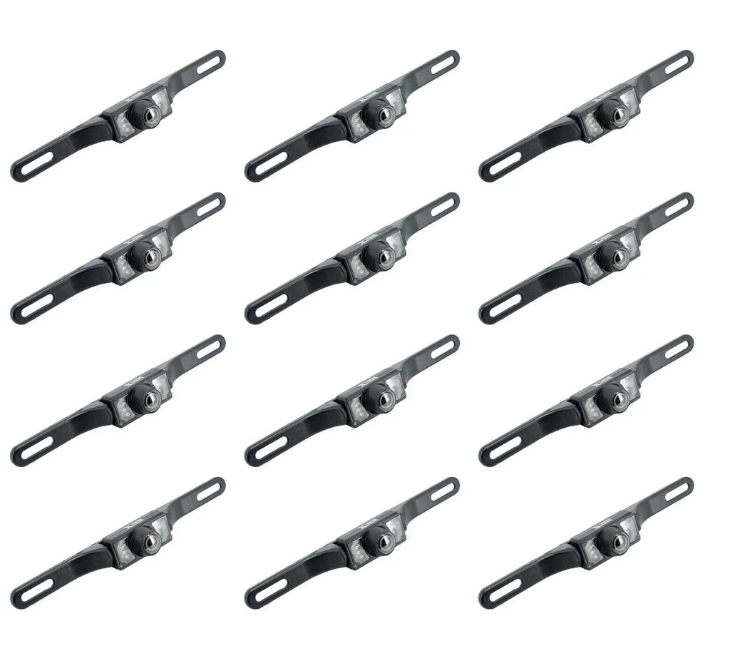 12x  Wide Angle License Plate Rear View Waterproof Backup Camera Night Vision Bundle