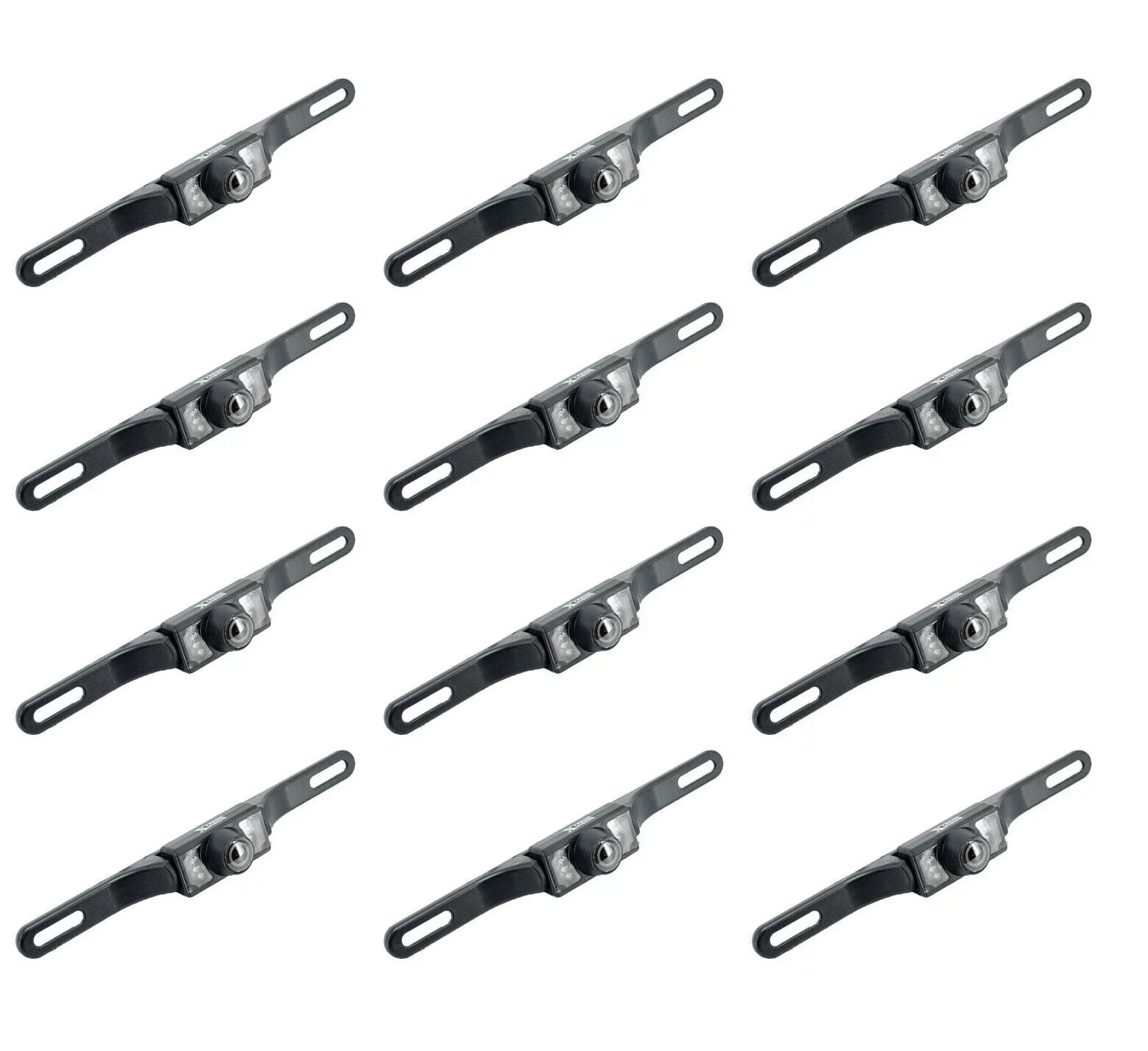 12x  Wide Angle License Plate Rear View Waterproof Backup Camera Night Vision Bundle