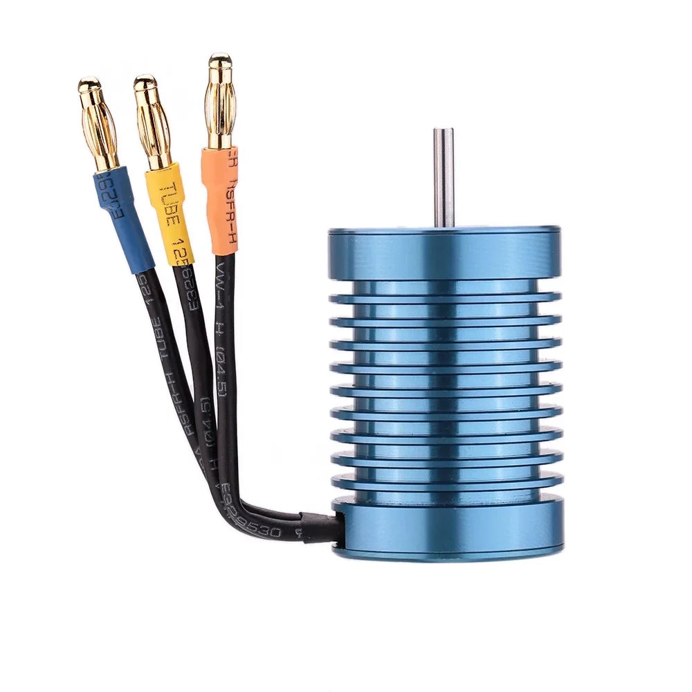 Meterk 3650 4370KV 4P Sensorless Brushless Motor with 45A Brushless （Electric Speed Controller）for 1/10  Off-Road Car