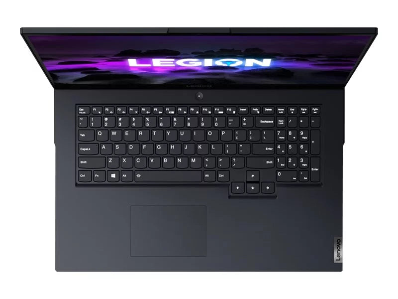 Lenovo Legion 5 17ACH6H 82JY - 180-degree hinge design -  Ryzen 7 5800H / 3.2 GHz - Win 11 Home -   3060  - 16   - 256   NVMe - 17.3"  1920 x 1080 (Full ) @ 144 Hz - Wi-Fi 6 - phantom blue (top), shadow black (bottom) - kbd: