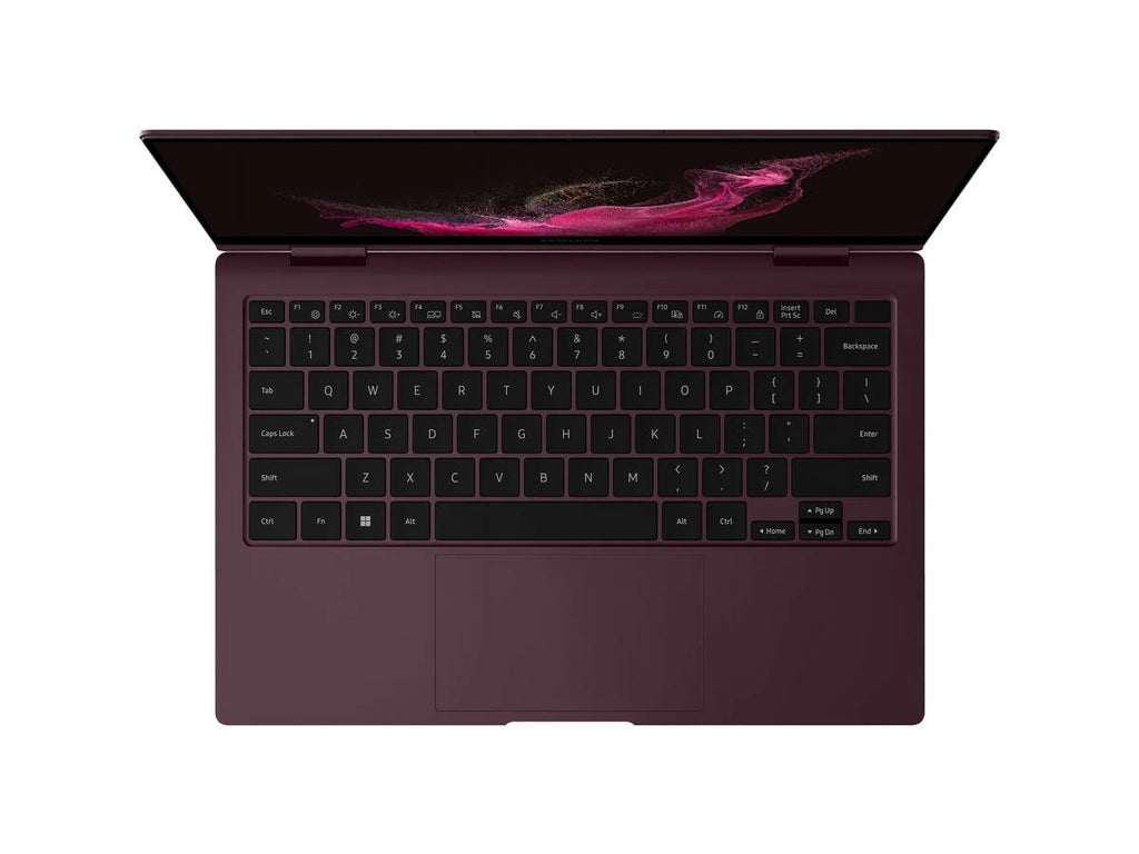 Restored Samsung Galaxy Book 2 Pro 360 15.6" 1TB (Burgundy) 2-in-1  Touch Screen Laptop - Intel Core i7 (Refurbished)