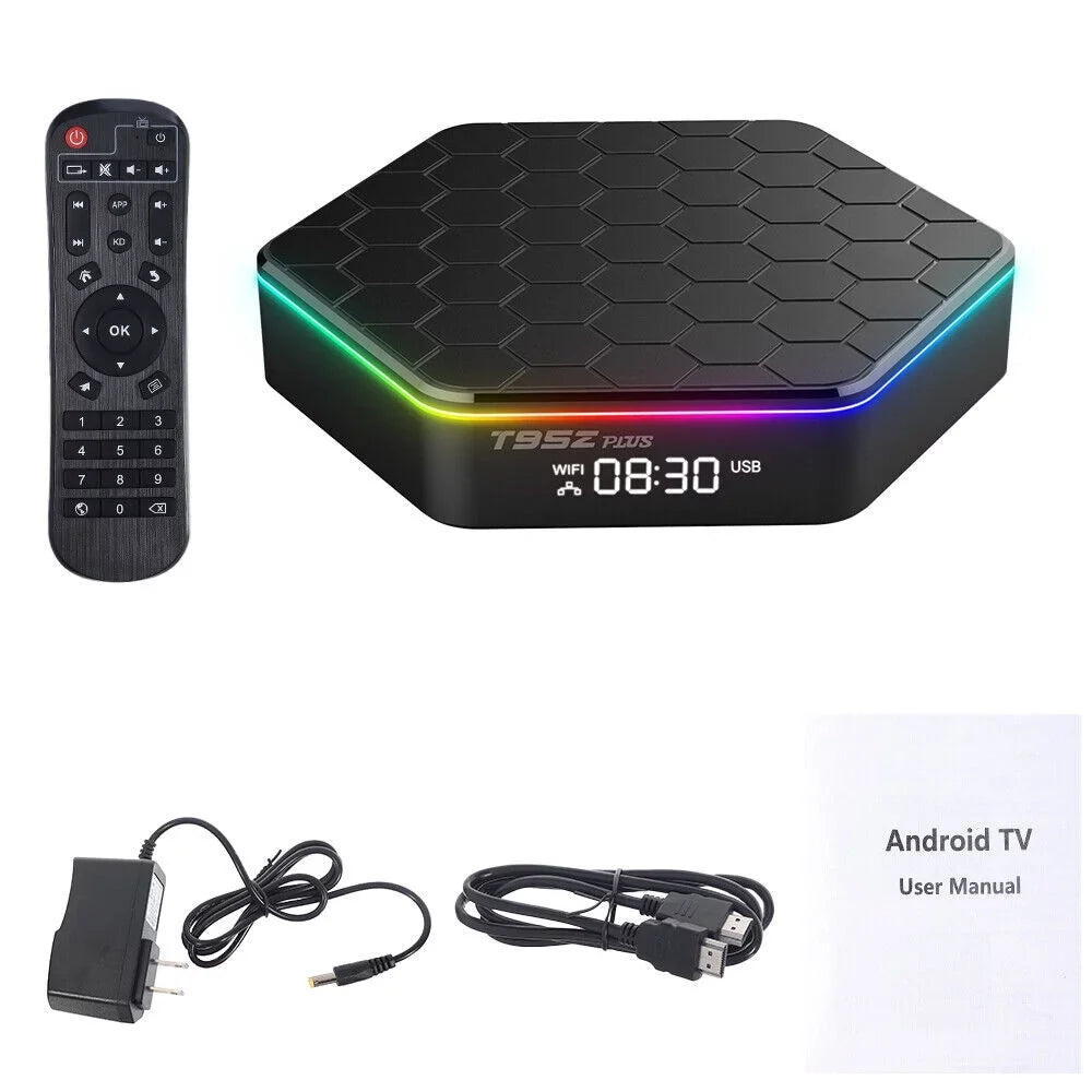 JahyShow Upgraded  Plus  Box - Smart Android 12.0, 6K  Stream Player, 4+128G