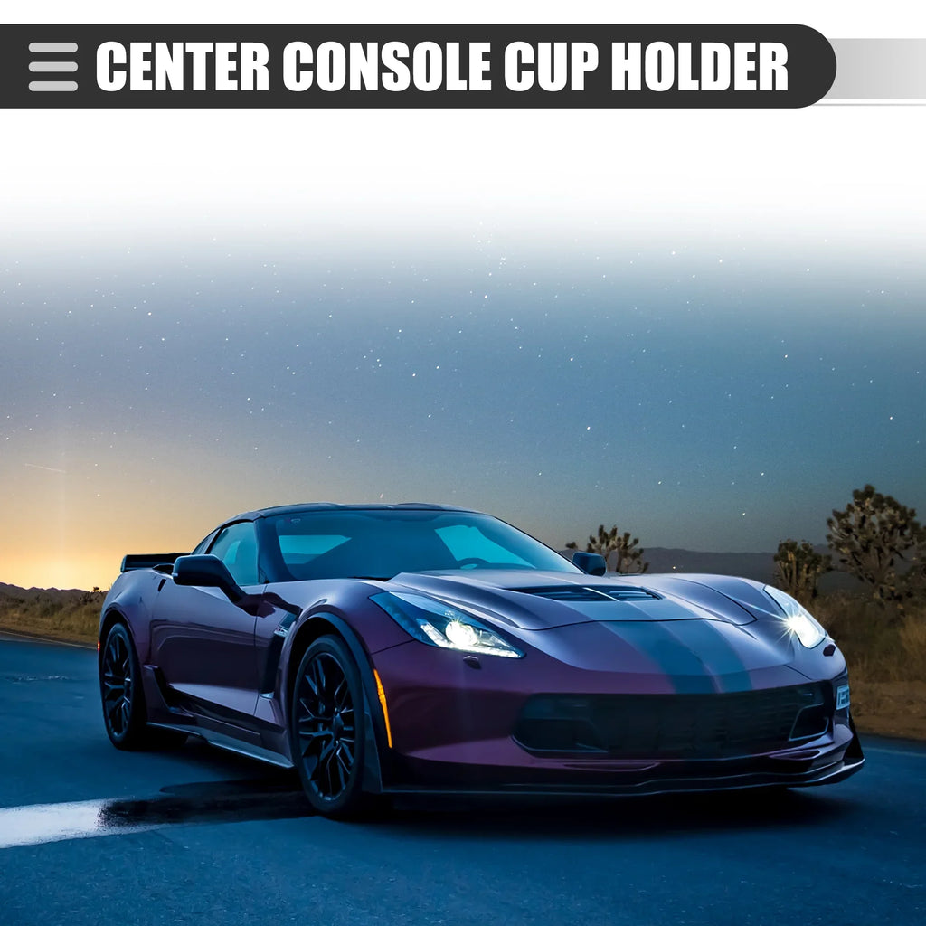 Unique Bargains Car Cup Holder Replacement for Chevrolet Corvette 1994 Plastic No.10161884 Black