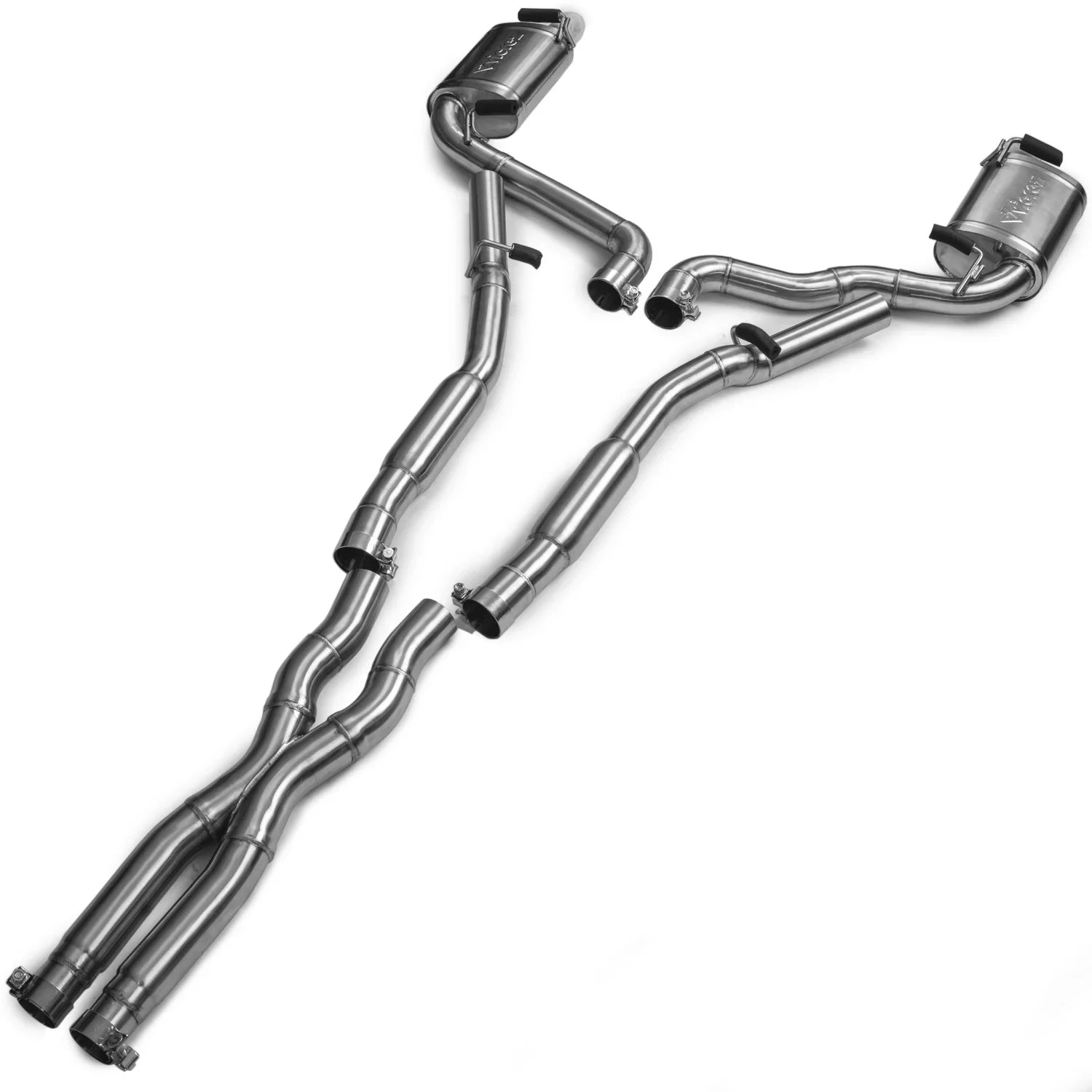 Vicrez  Cat-Back Exhaust System vzp100101 | Dodge Challenger /   3.6L 2015-2022