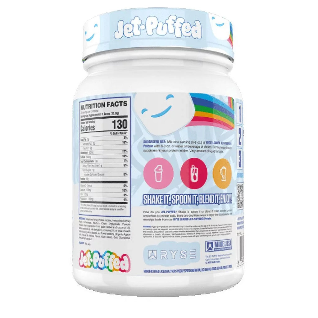 Loaded Protein Powder, Jet Puffed Marshmallow, 20 Servings, 25g Protein, Post Workout