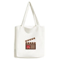 November Orange Film Valentines Day Tote Canvas Bag Shopping Satchel Casual Handbag