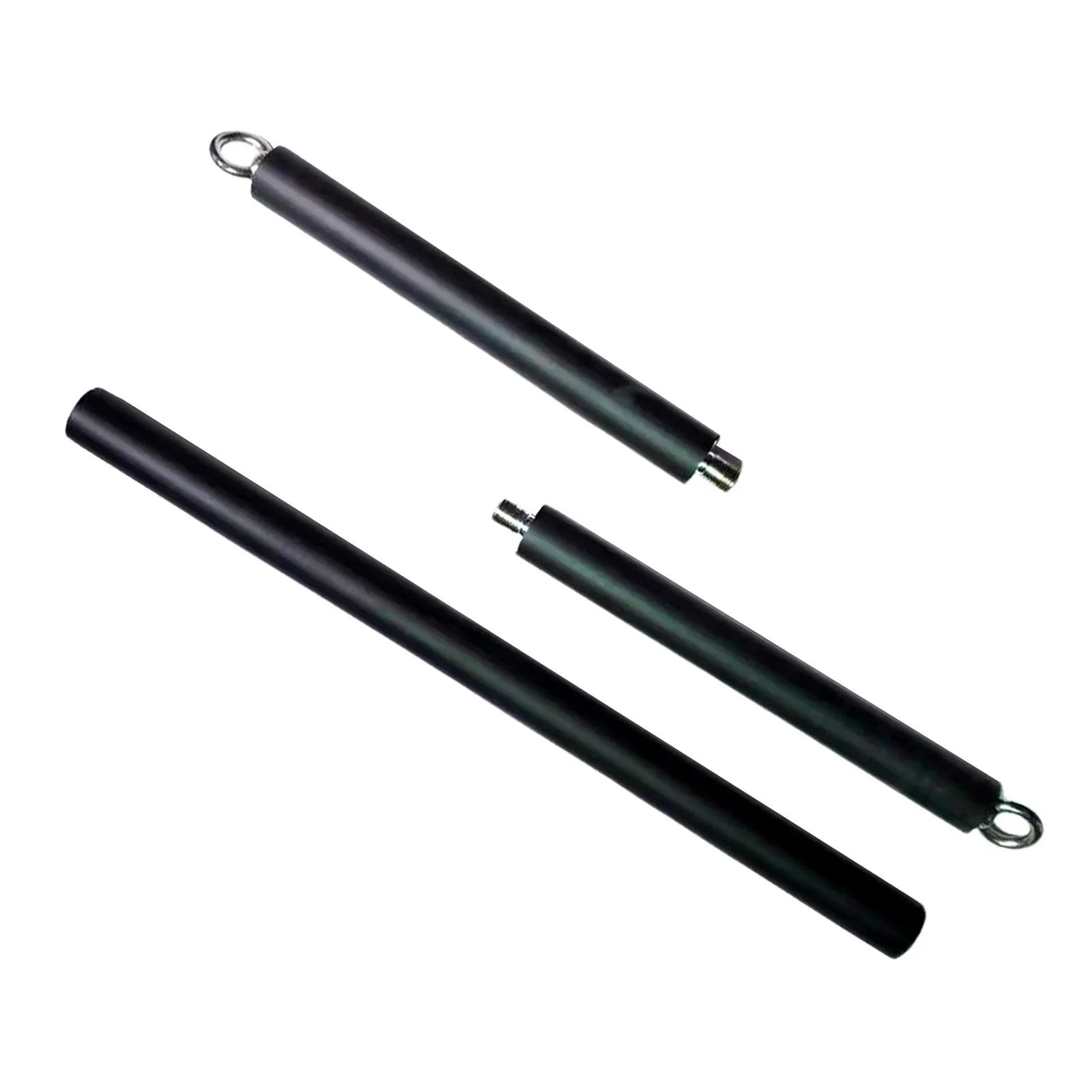 Pull Down Bar Cable Machine Attachment Bar for Workout Back Arm Home Gym 3 Sections 100cm