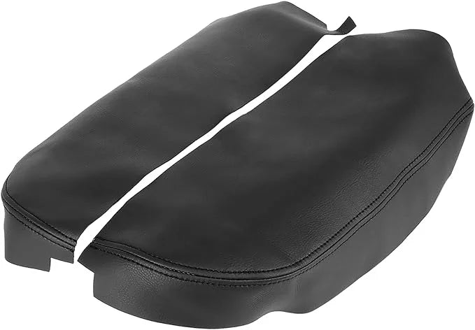 Pair Car Center Console Lid Armrest Seat Box Cover Protector Replacement Microfiber Leather for Acura  2007-2013 Armrest Lid Not Included Black