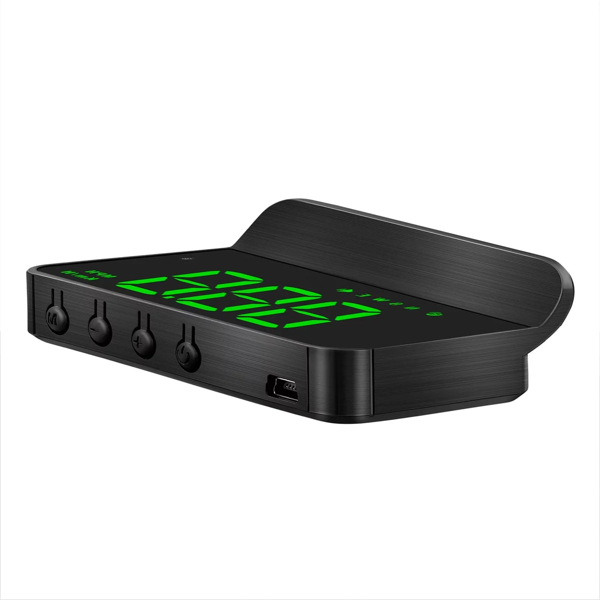 moobody Car  3.5 inch Head-up Display Windshield Projecter Digital Vehicle Speedometer  Model Overspeed Warning Fatigue Driving Alarm