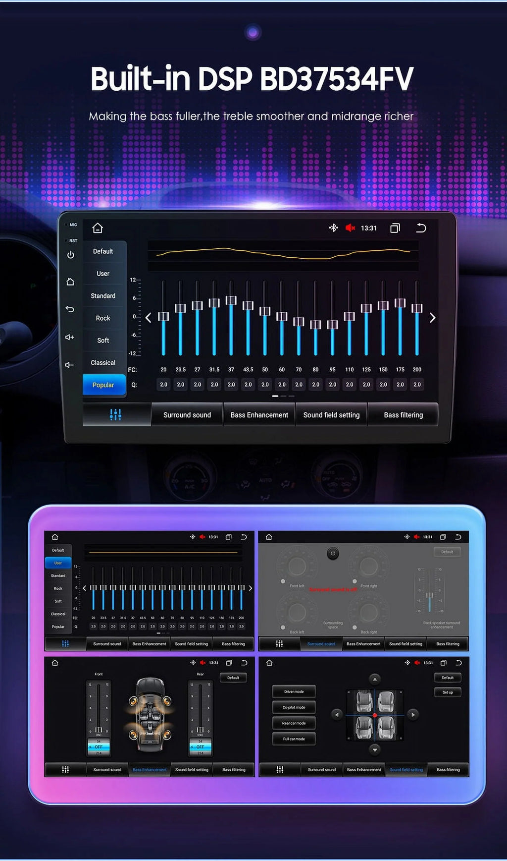 Android 12 Car Stereo Radio for Toyota Tundra (07-13) Sequoia (08-17), 4+32GB  Navigation 10.1 Inch  Touchscreen Carplay/Android Auto  + Camera