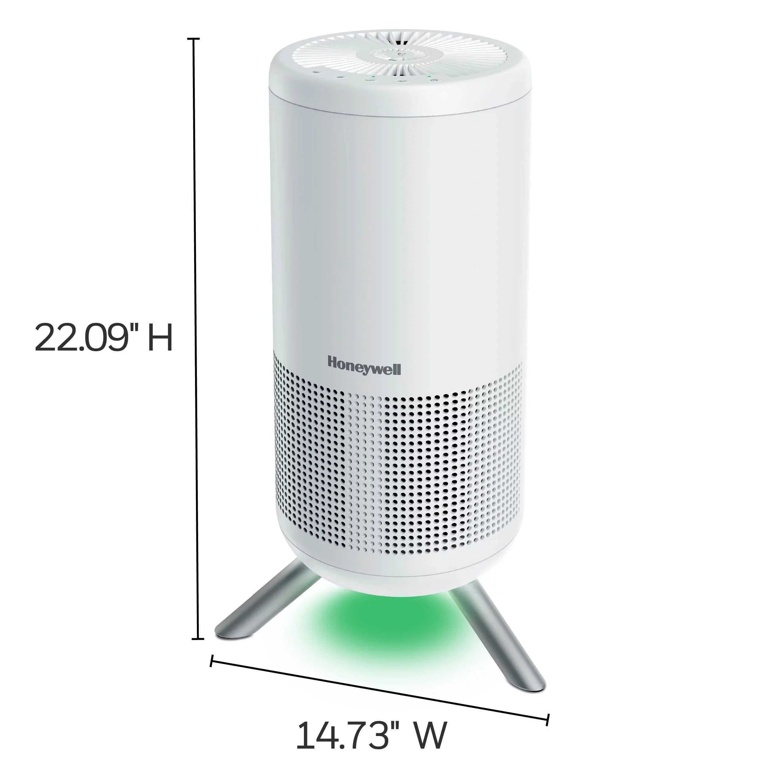 Honeywell Designer Series  Air Purifier Tower, 190 sq ft, White,