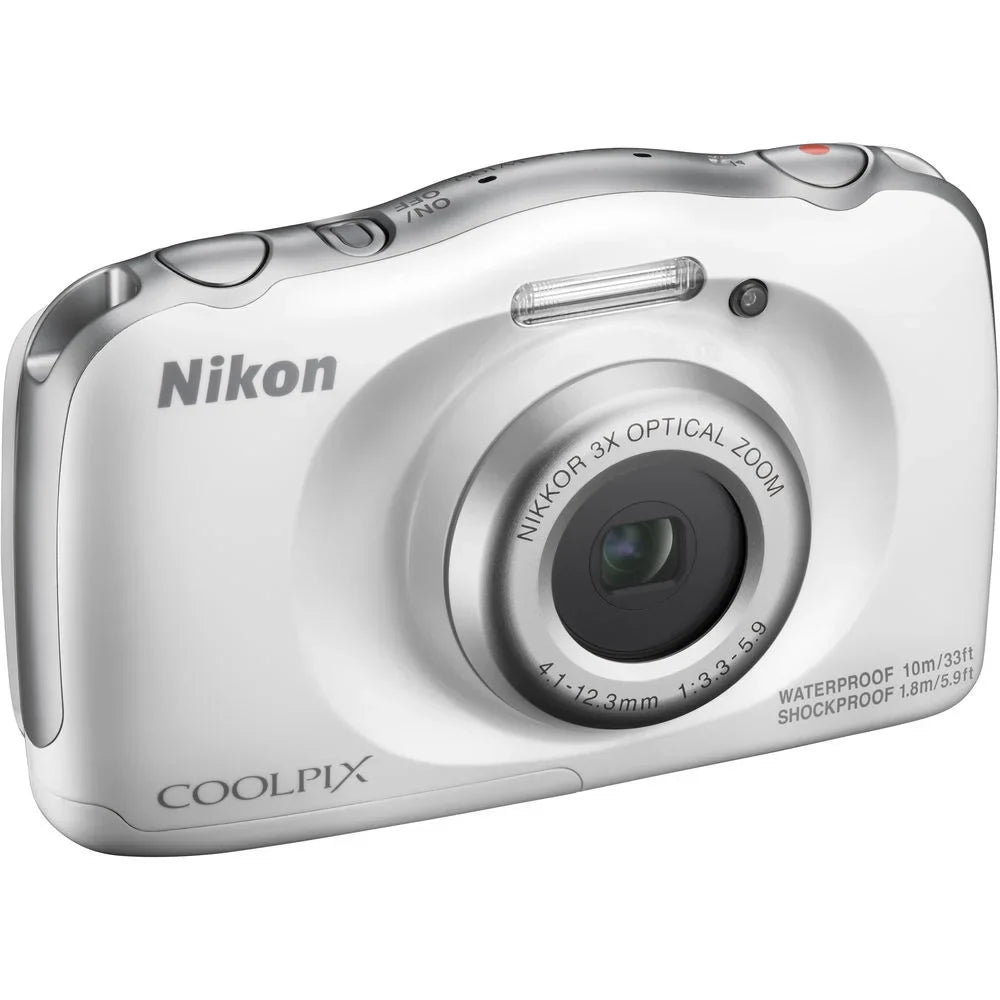 Restored Nikon   13.2MP Digital Camera w/ 3x Zoom Lens – with 16GB Bundle includes, Sandisk Ultra  16GB Memory Card + Point and Shoot Field Bag Camera Case + Many More (Refurbished)