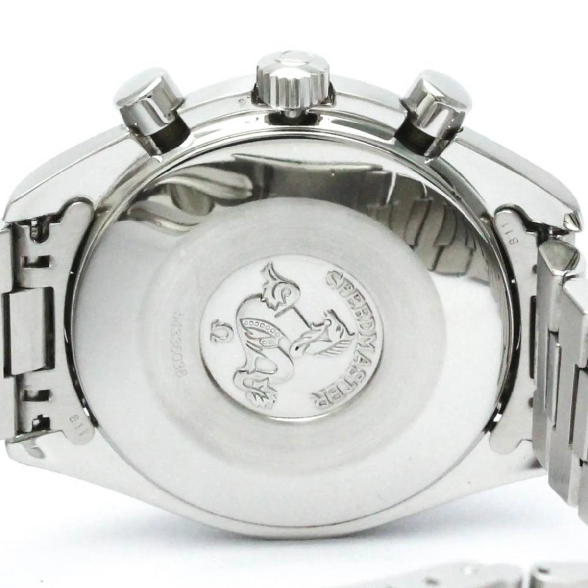 Pre-Owned Polished  Speedmaster Automatic Steel Mens Watch 3510.50  (Good)