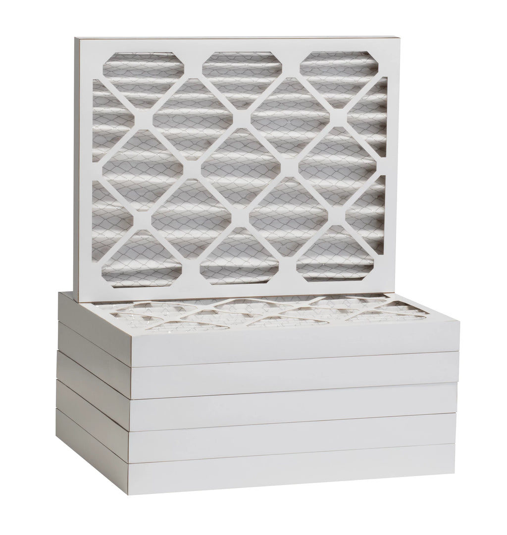 Aerostar 24x24x2   13, Pleated Air Filter, 24x24x2, Box of 6, Made in the