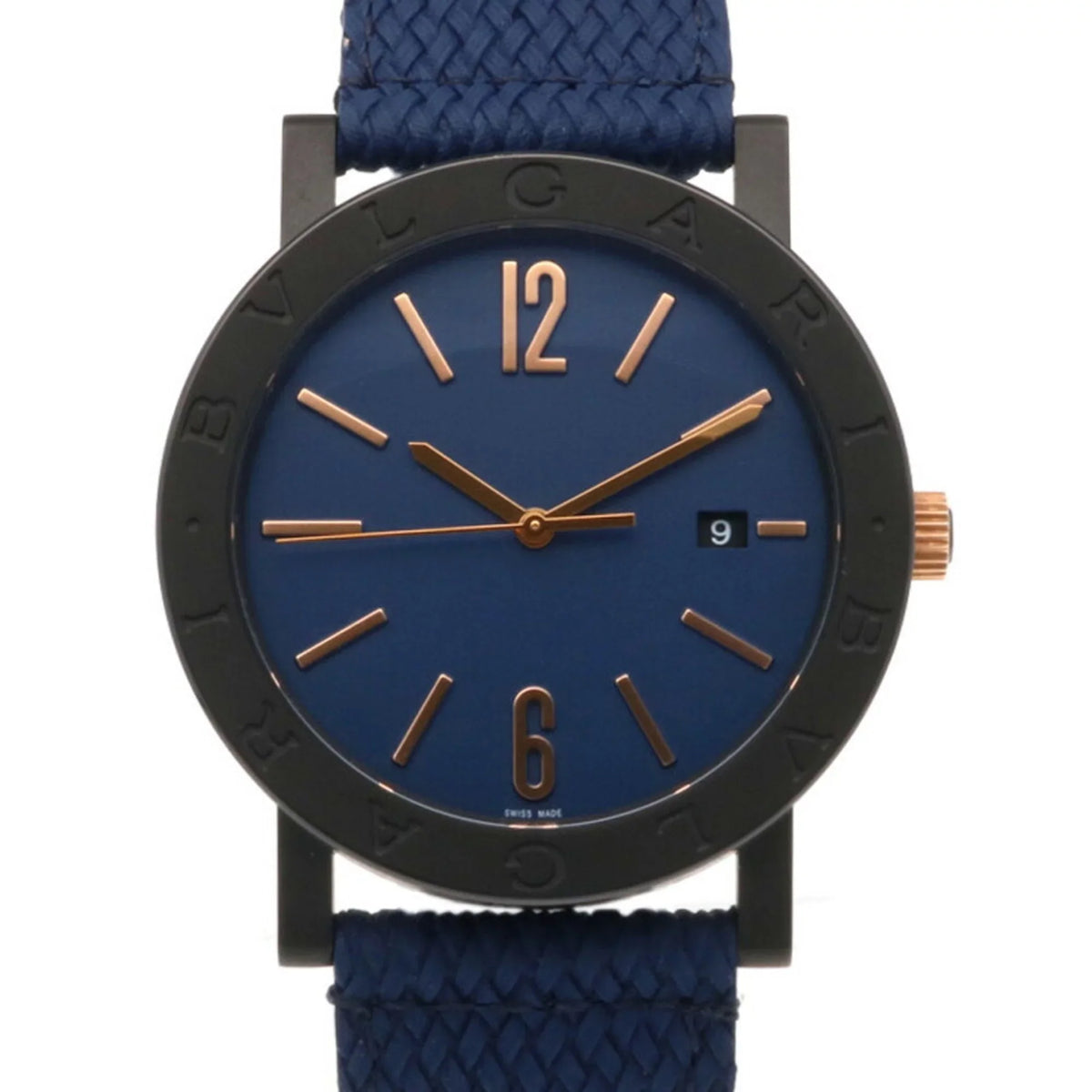 Pre-Owned Bvlgari  watch stainless steel  103133 self-winding men's (Good)