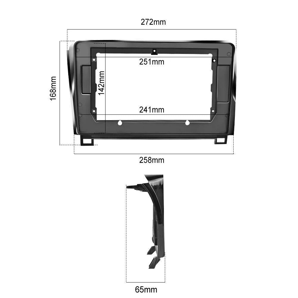 Android 12 Car Stereo Radio for Toyota Tundra (07-13) Sequoia (08-17), 4+32GB  Navigation 10.1 Inch  Touchscreen Carplay/Android Auto  + Camera