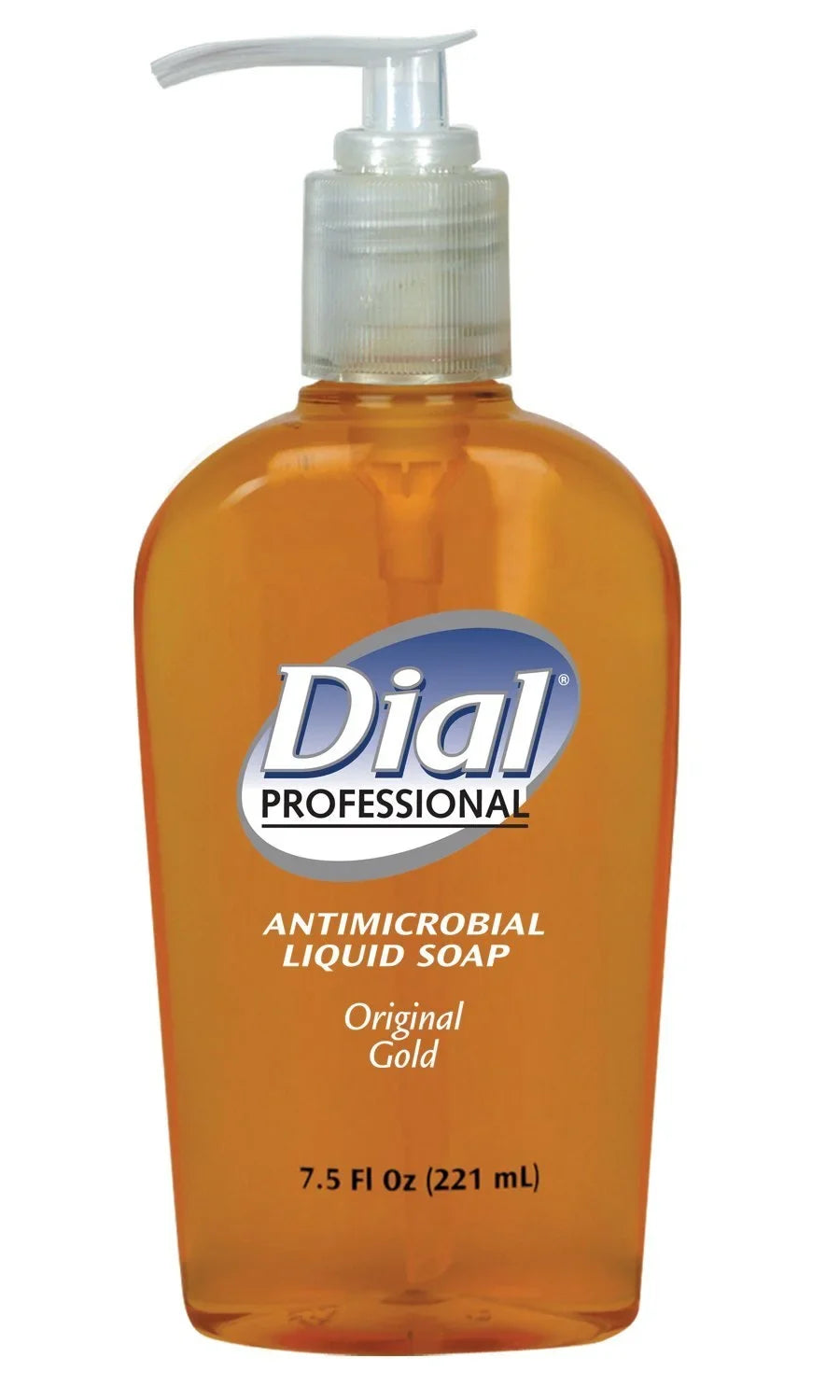 Dial Professional 84014 Liquid Dial Gold Antimicrobial Soap Decorative Pump 7.5 Oz. 12-Pack