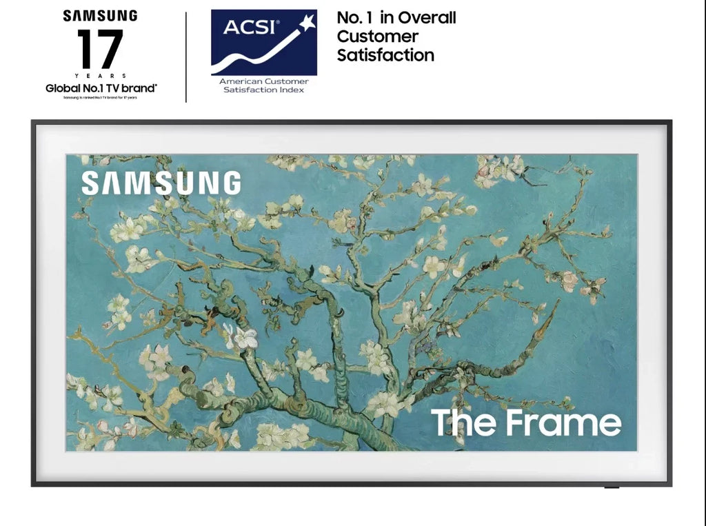 Samsung  55-inch The Frame 4K  Smart   with Samsung - Auto-Rotating Wall Mount (2022)