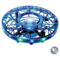 Force1 Scoot Pro Aerial Drone Hand Controlled Mini Drone with Projector  Light (Blue)