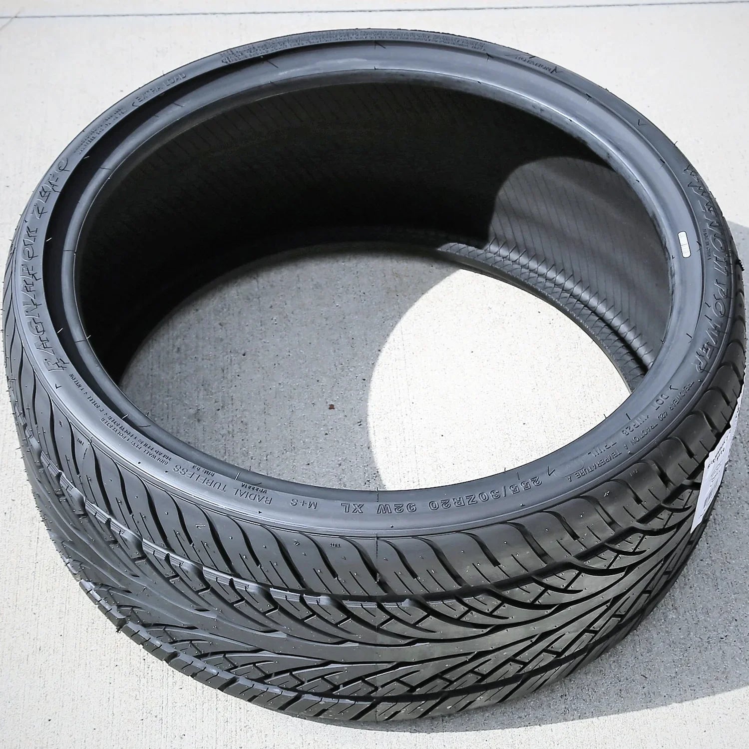 Pair of 2 () Venom Power Ragnarok Zero 255/30R20  92W  / Performance Tire Fits: 2016-23 Audi  Quattro Base
