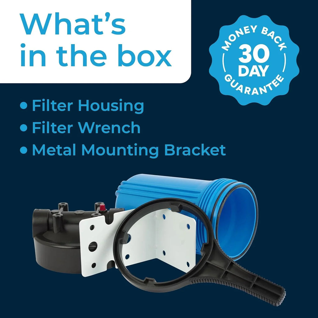 Water Filter Housing 10X4.5/10 Inch /   4.5" / 10  / 150469, 1"