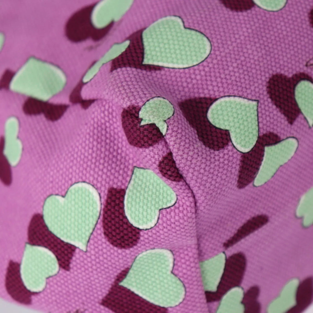 Pre-Owned  Gucci Baby Heart Tote Bag Children's Handbag 284721 Canvas Leather Pink Series Multicolor (Good)