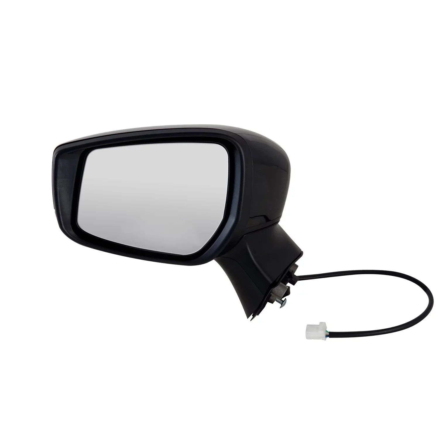 68632N - Fit System Driver Side Mirror for 15-18 Nissan Versa Note Hatchback ,  Plus, ,  Model, textured black w/  protective, foldaway, w/o  camera, Power