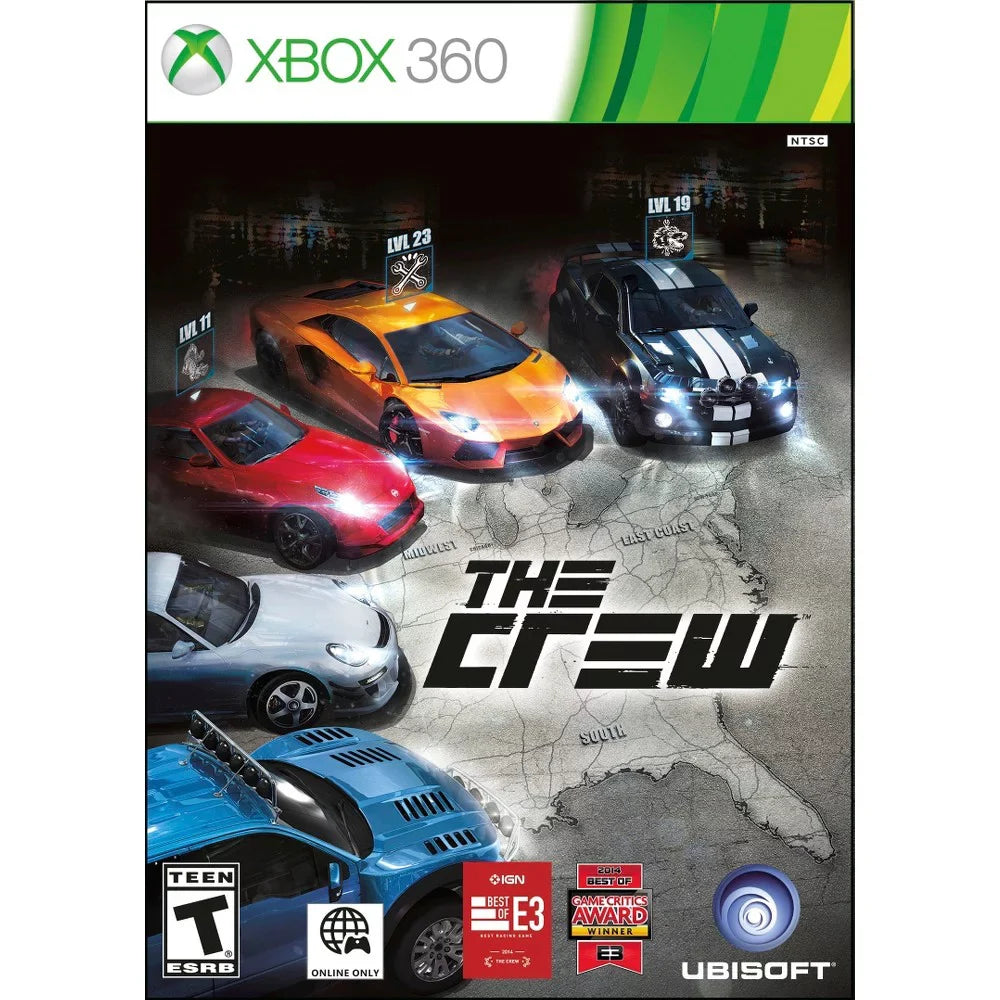The Crew, Ubisoft,  360, 887256000455