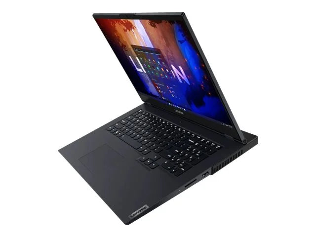 Lenovo Legion 5 17ACH6H 82JY - 180-degree hinge design -  Ryzen 7 5800H / 3.2 GHz - Win 11 Home -   3060  - 16   - 256   NVMe - 17.3"  1920 x 1080 (Full ) @ 144 Hz - Wi-Fi 6 - phantom blue (top), shadow black (bottom) - kbd: