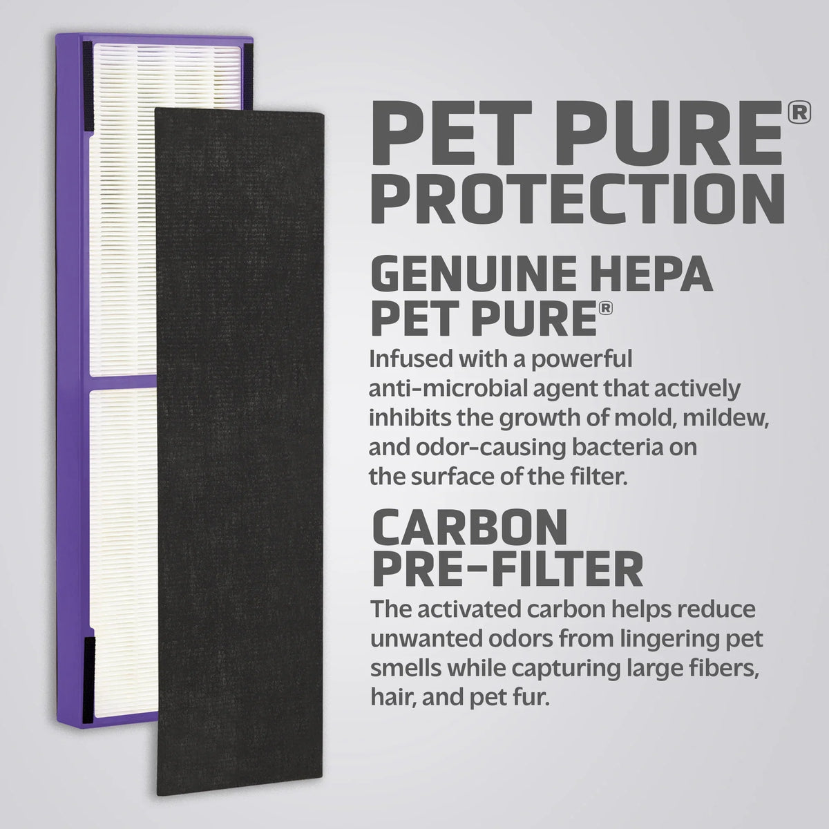 GermGuardian Air Purifier Replacement Filter , ,  Pet Pure for ,  and , 4-Pack,
