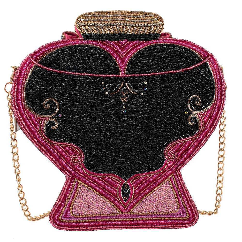 Mary Frances   Pink Bottle Beaded Handbag Purse