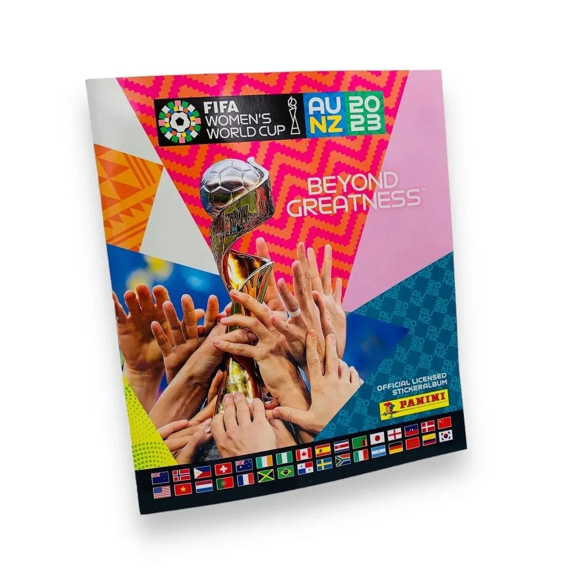 2023 Panini Women's  World Cup Stickers - Mega Starter Pack (Album + 51 Stickers)