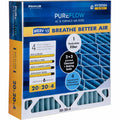 PureFlow , Home Furnace Air Filter 20x20x4, with 4 Layers of Advanced Filtration Technology, -13 Pack-of-2