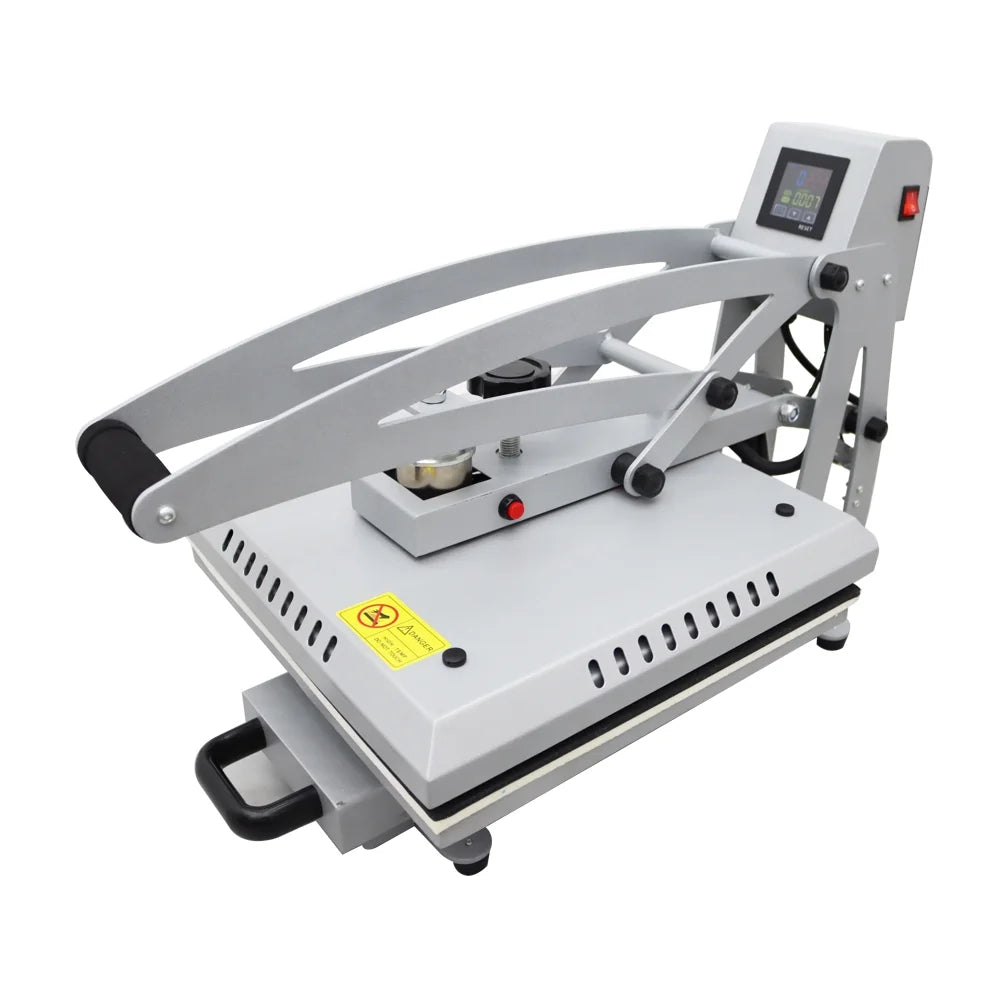 15x15in Heat Press Machine Magnetic Semi-Automatic Transfer for -Shirt Puzzle Pad Crafts