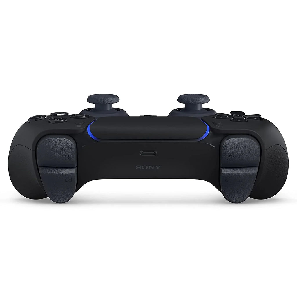 Sony Dual Sense Black Gaming Controller For  Console + Wired Earbuds   Bundle Like New