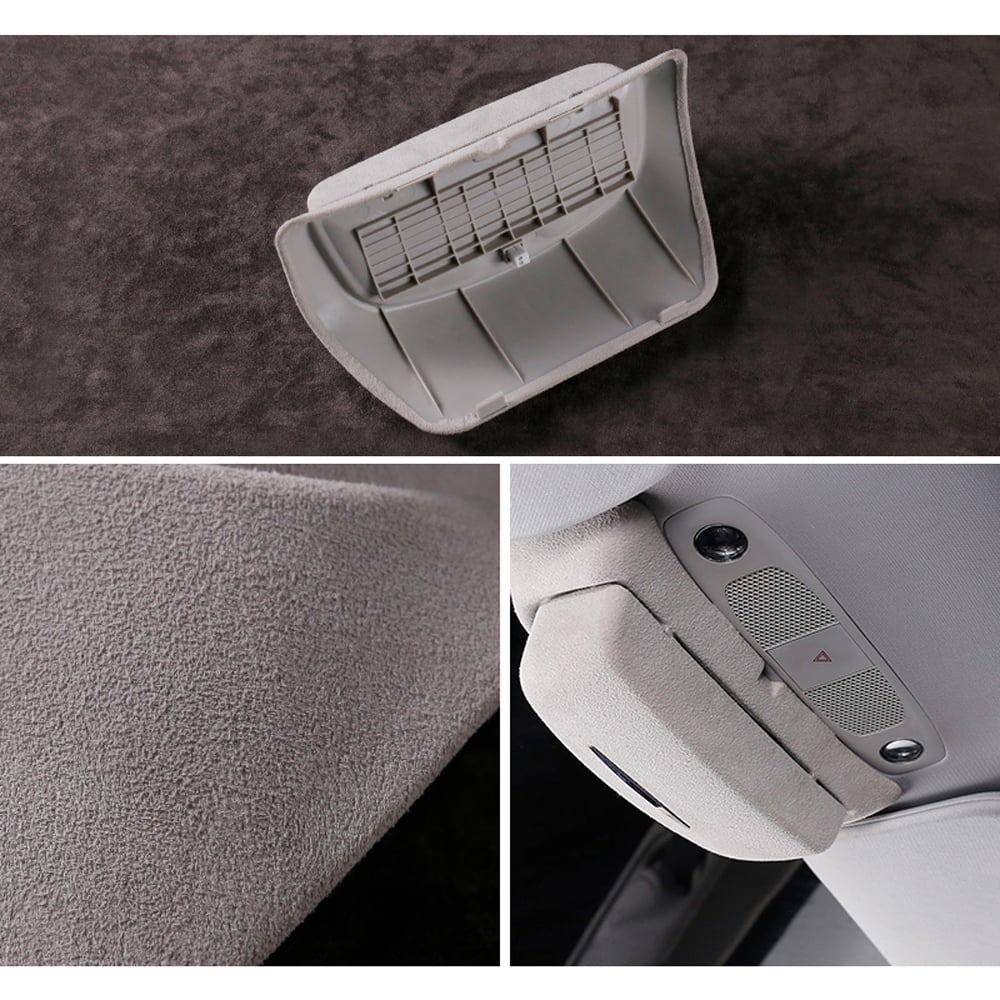 Meterk Car Glasses Case Eyewear Box Sunglasses Holder Automotive Interior Storage Box Easy Installation Replacement for Tesla Model