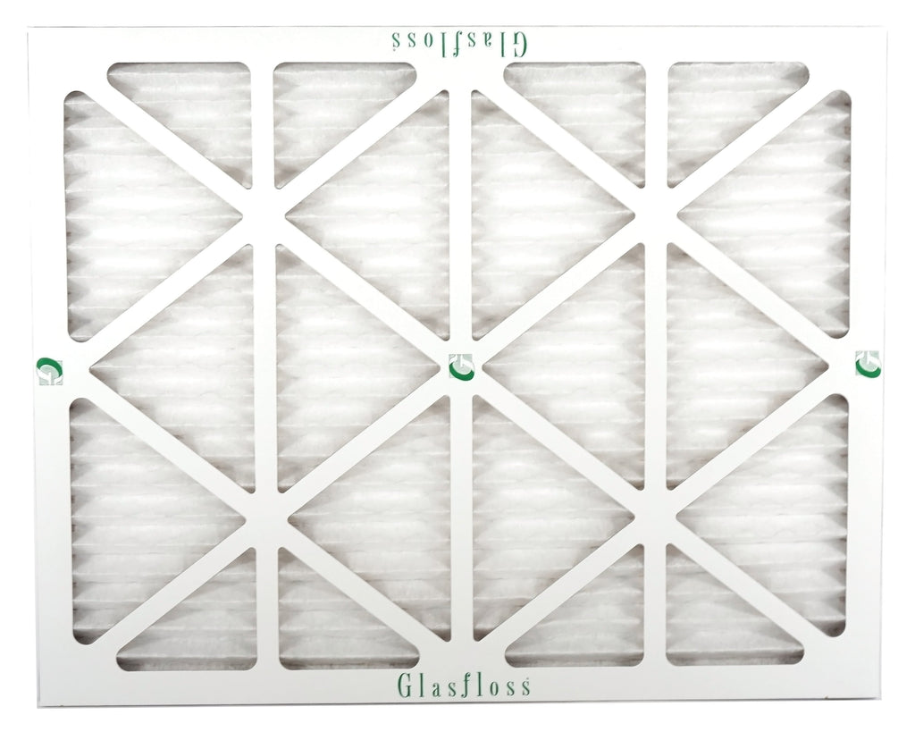 Glasfloss 15x25x1 -  10 -Qty:6 - Furnace Air Filter - Made in  (Actual Size: 14.5 x 24.5x7/8 inch)