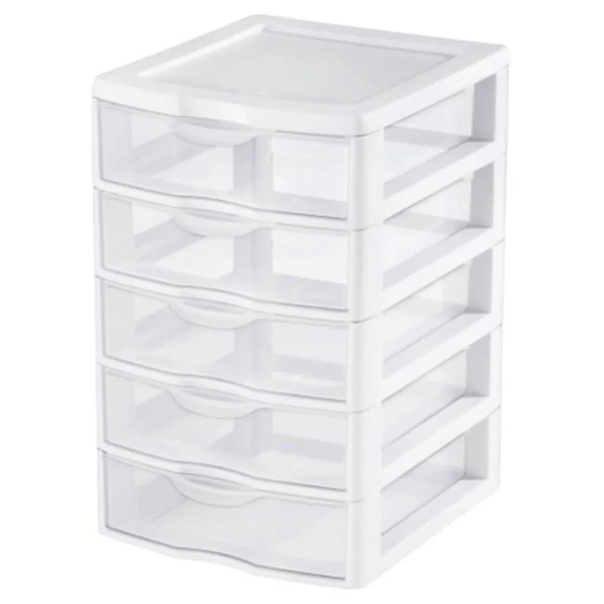 Sterilite 5 Drawer Clear View Storage Unit